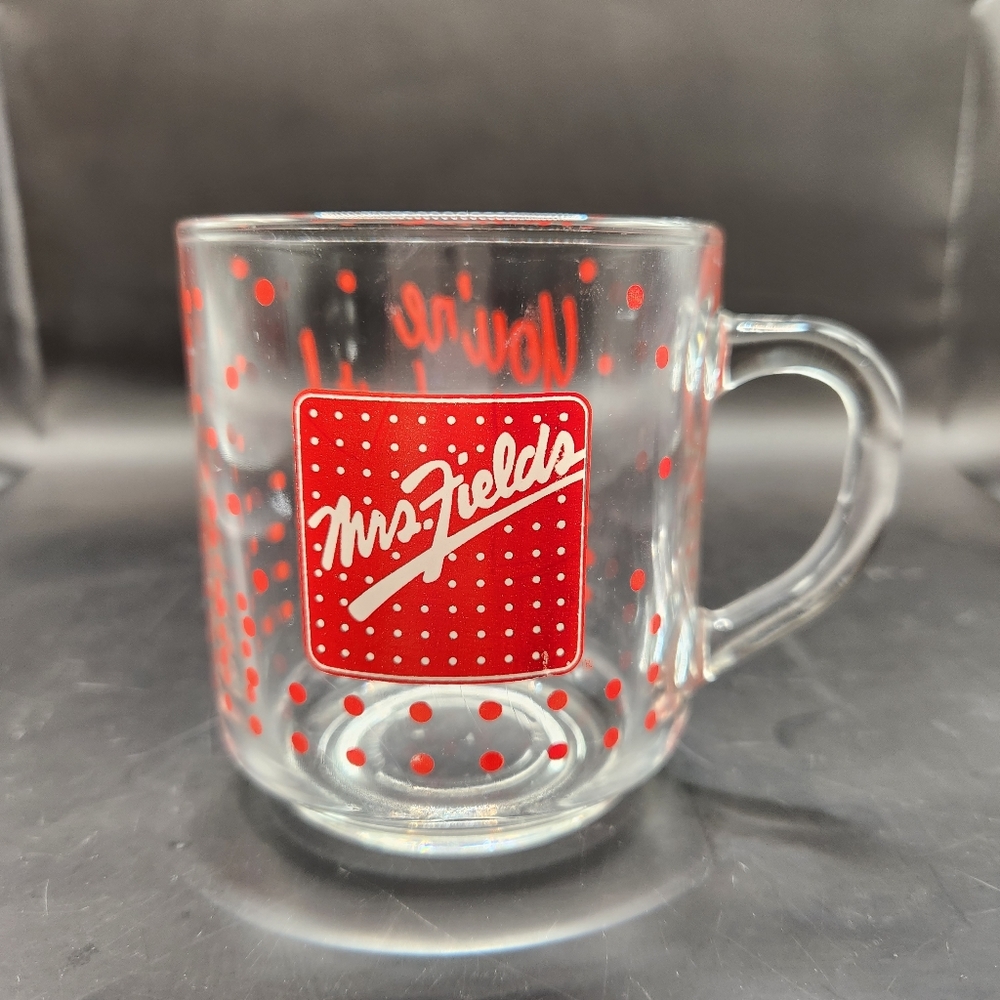 Luminarc Mrs. Fields Clear Mug Hearts Polkadot
